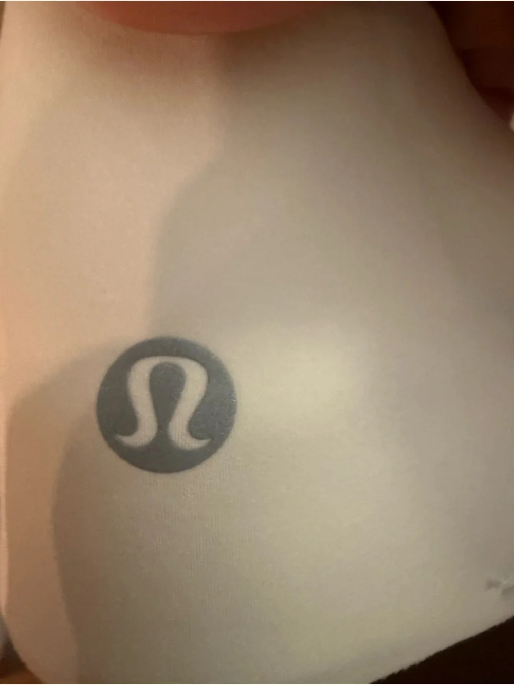 lululemon athletica White High-Neck Athletic sports bra